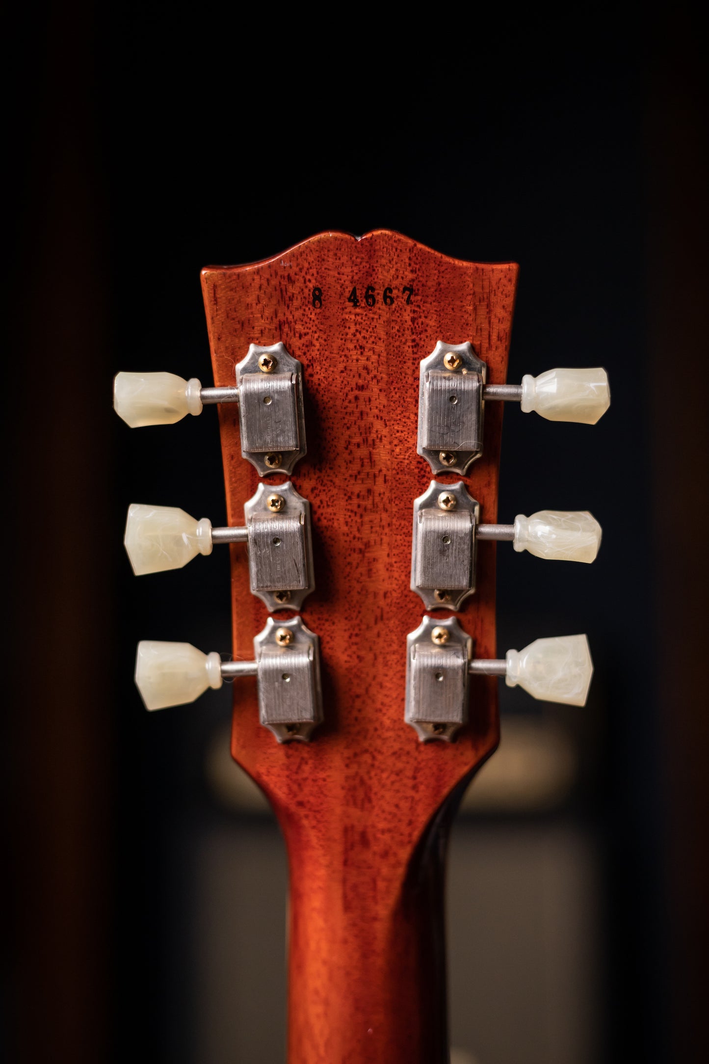 2014 Gibson Custom Shop Les Paul 1958 Standard Flame Top VOS Reissue Electric Guitar - Iced Tea