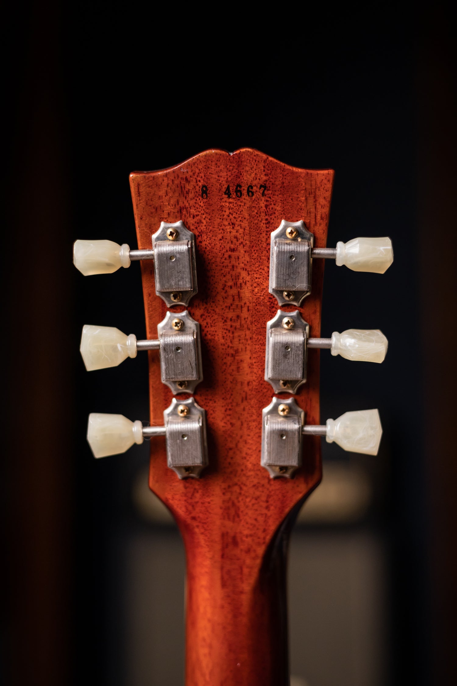 2014 Gibson Custom Shop Les Paul 1958 Standard Flame Top VOS Reissue Electric Guitar - Iced Tea