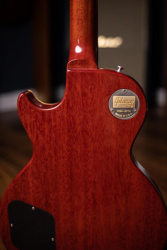 2014 Gibson Custom Shop Les Paul 1958 Standard Flame Top VOS Reissue Electric Guitar - Iced Tea