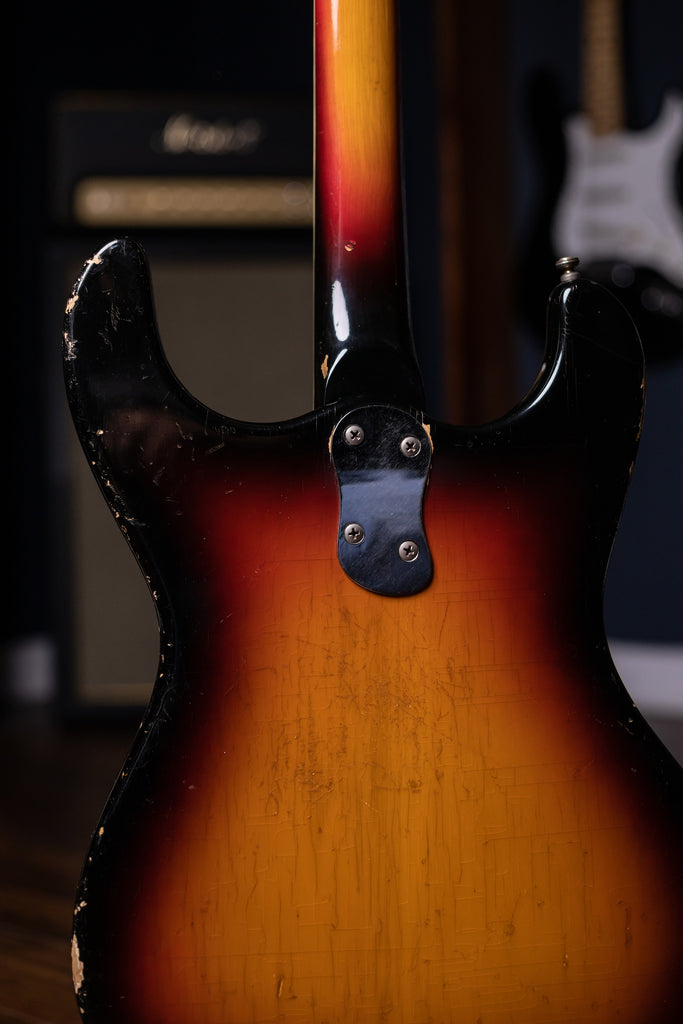 1965 Mosrite Ventures Model Electric Gutiar Signed by Nokie - Sunburst