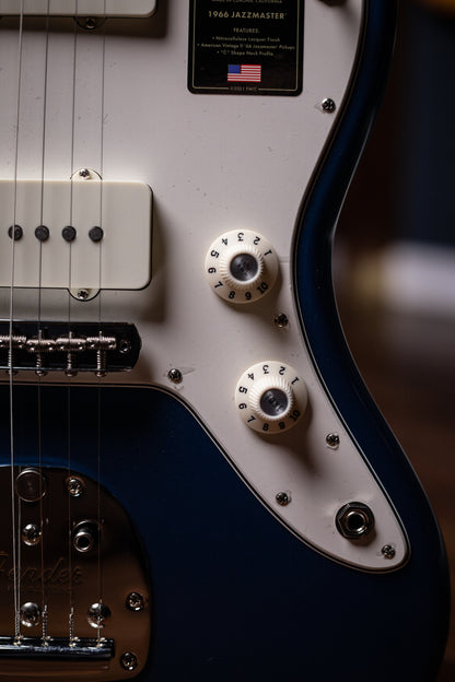 Fender American Vintage II 1966 Jazzmaster Electric Guitar - Lake Placid Blue