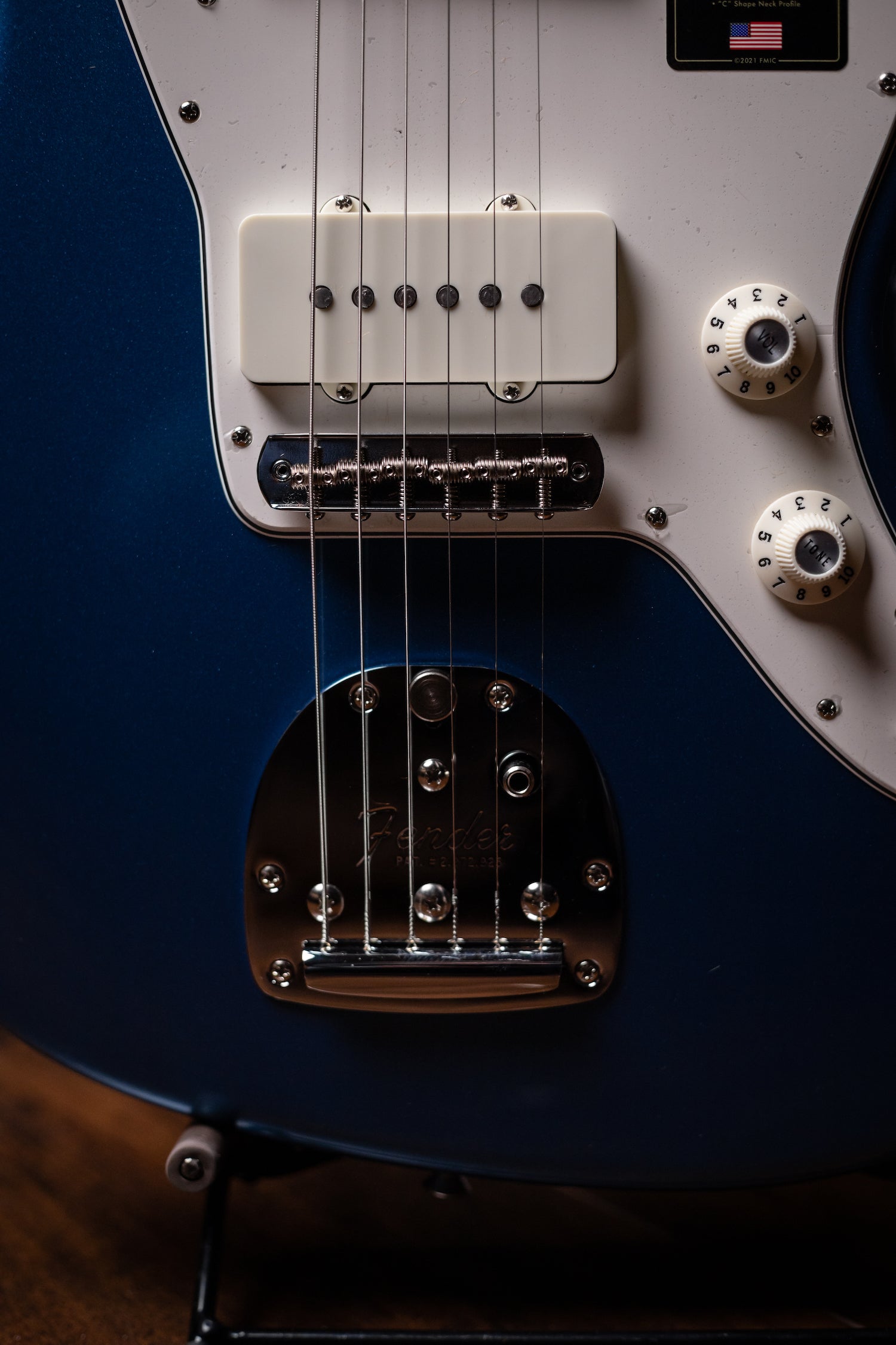 Fender American Vintage II 1966 Jazzmaster Electric Guitar - Lake Placid Blue