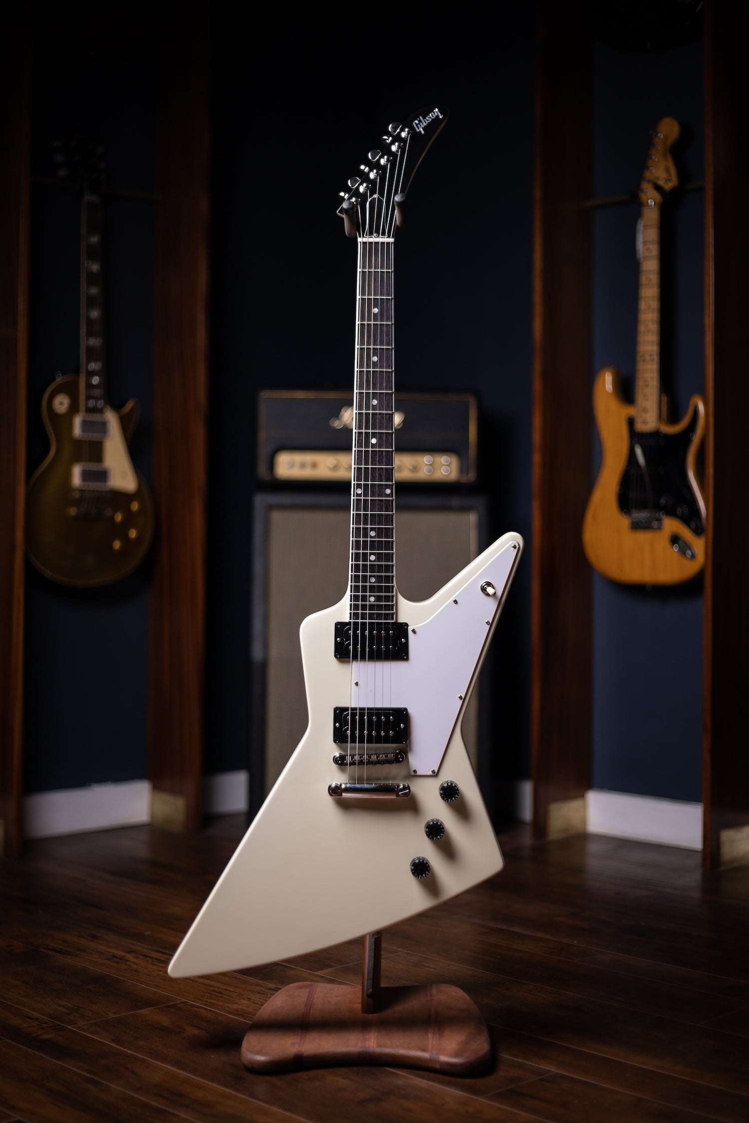 GIBSON - Guitare Electrique 70s Explorer Classic White