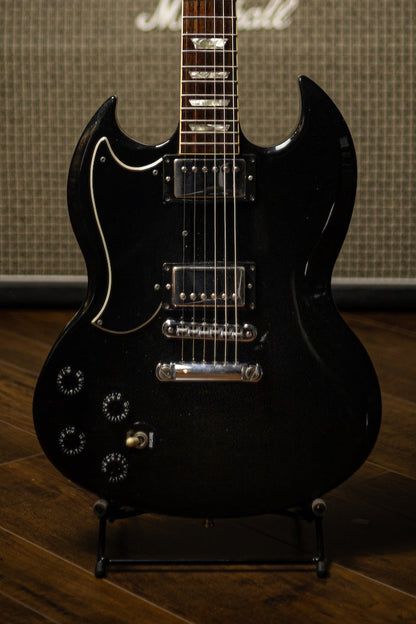 1986 Gibson SG Standard Left Handed Electric Guitar - Ebony