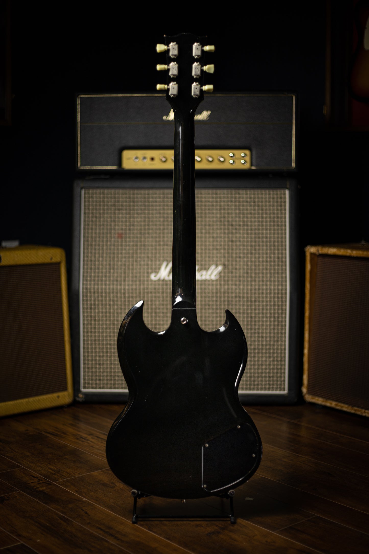 1986 Gibson SG Standard Left Handed Electric Guitar - Ebony