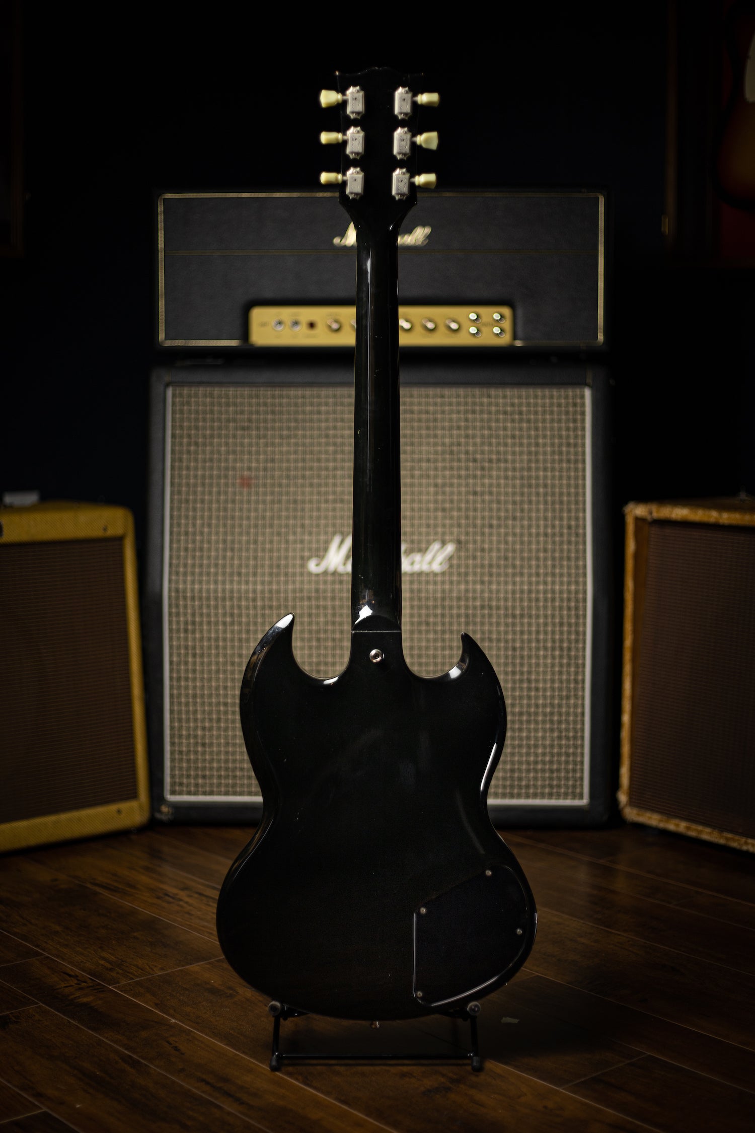 1986 Gibson SG Standard Left Handed Electric Guitar - Ebony