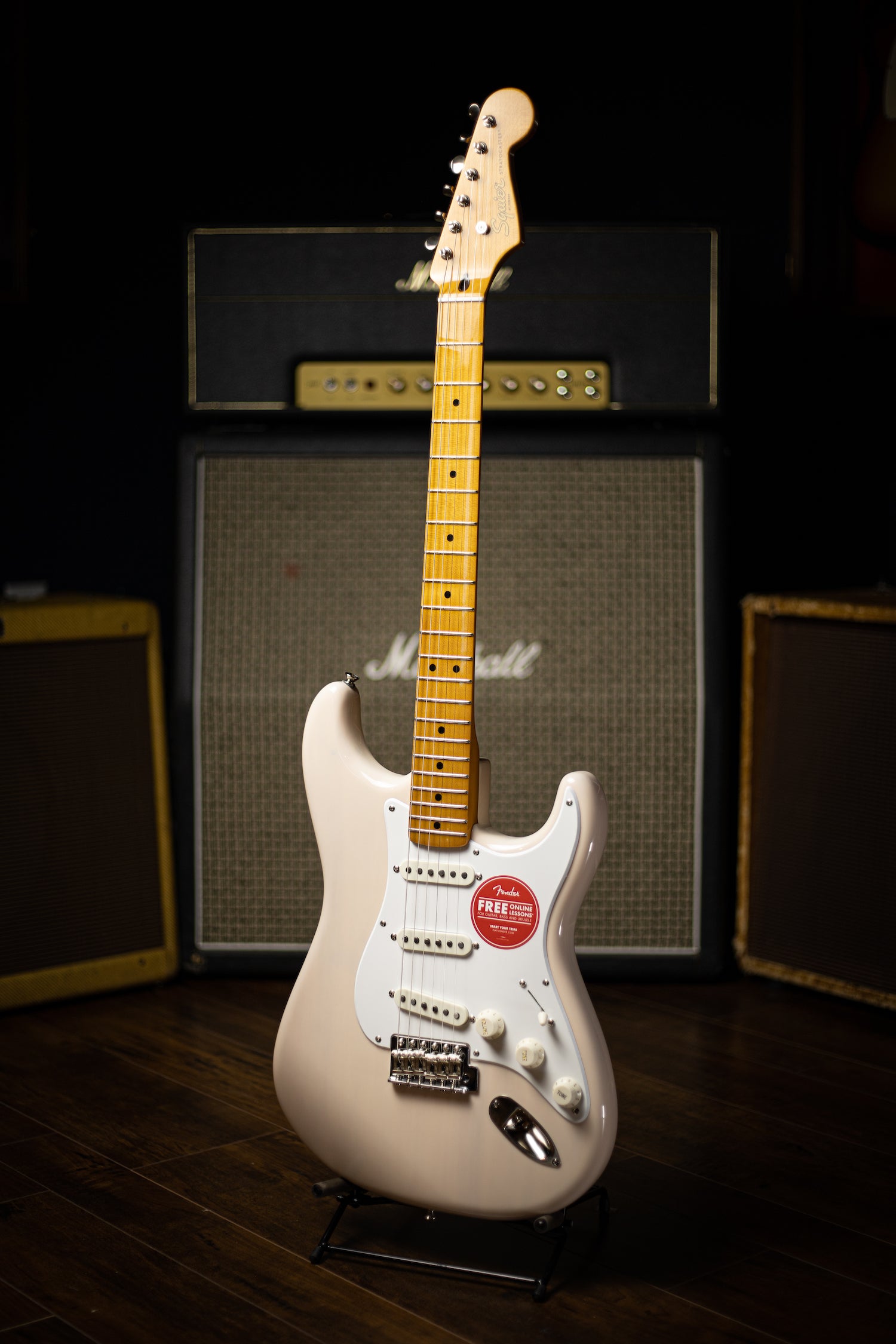 Squier Stratocaster Classic Vibe 50's Electric Guitar - White Blonde