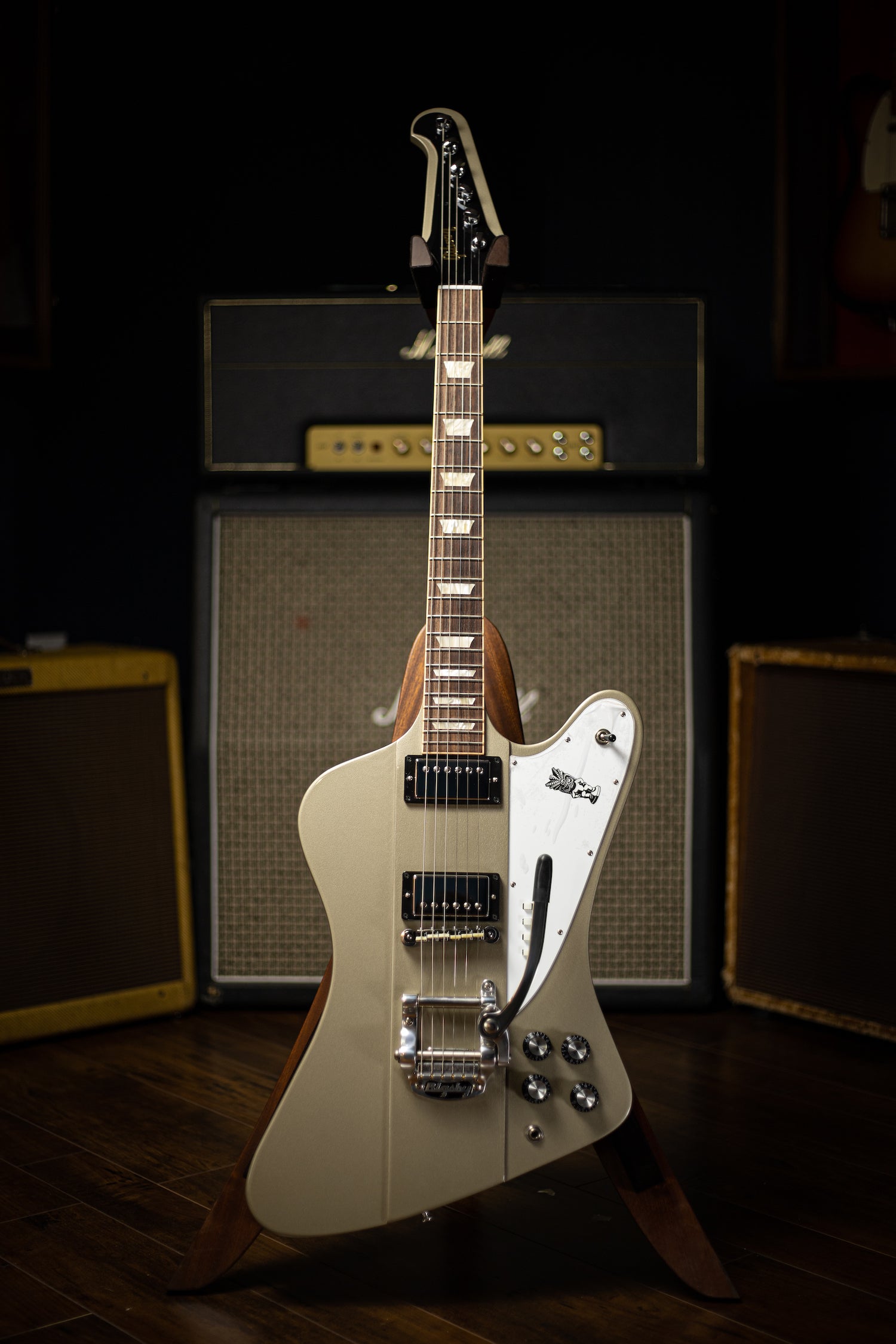 2013 Gibson Elliot Easton "Tikibird" Firebird - Gold Mist Poly