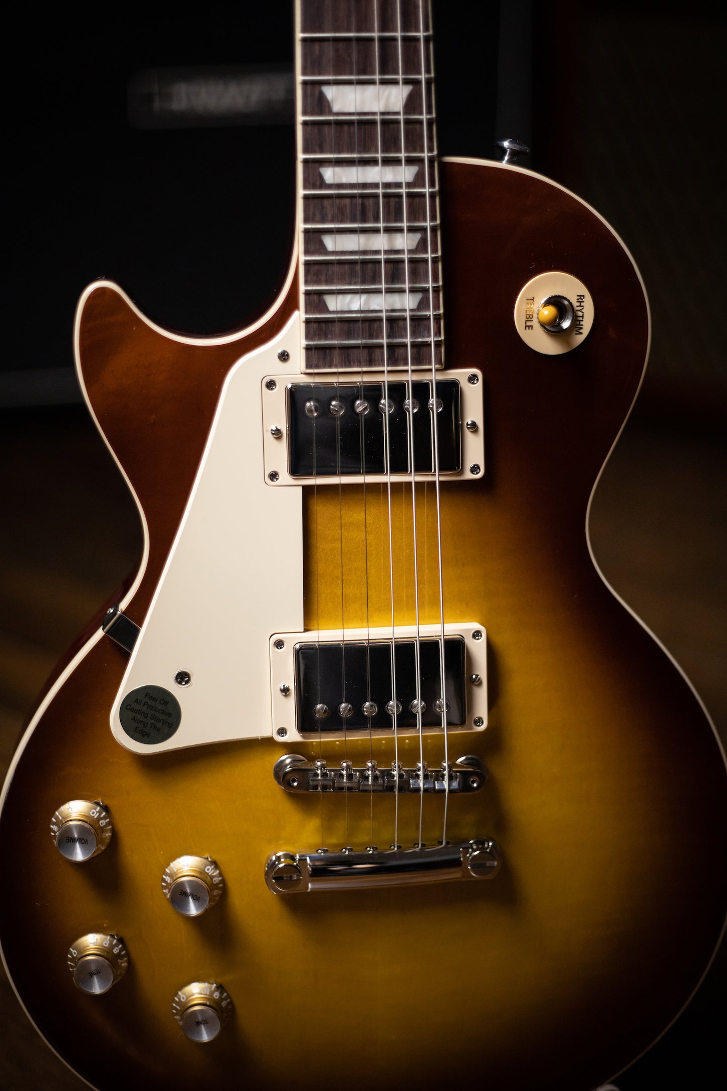 Gibson Les Paul Standard ‘60s Figured Top Left-Handed Electric Guitar - Iced Tea