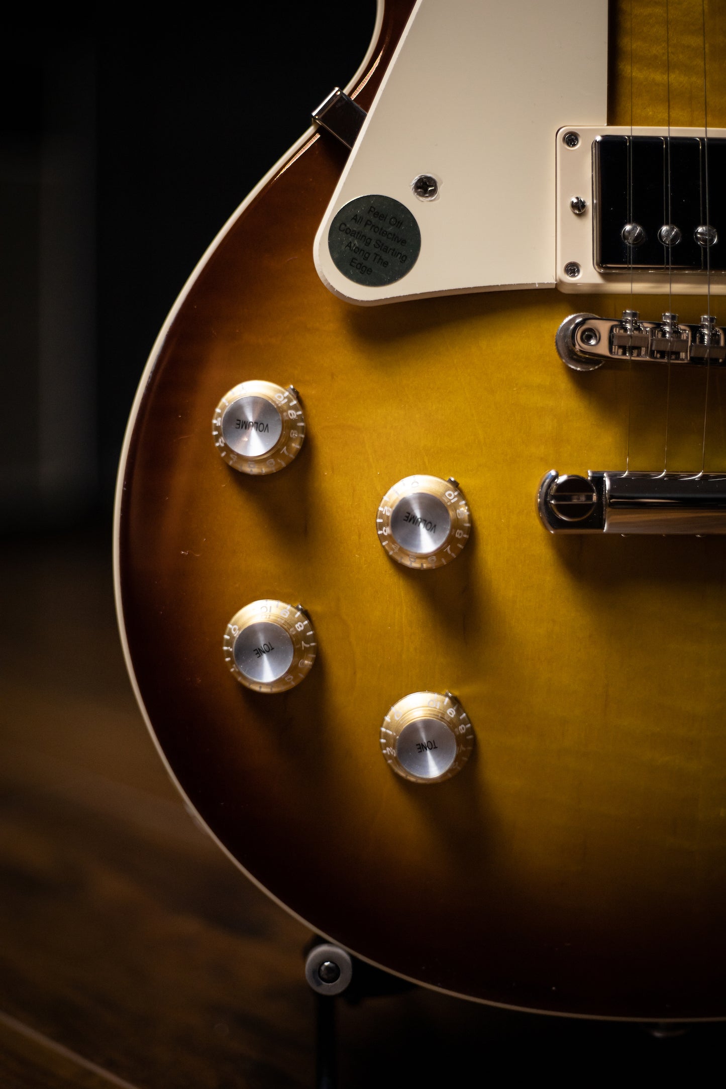 Gibson Les Paul Standard ‘60s Figured Top Left-Handed Electric Guitar - Iced Tea
