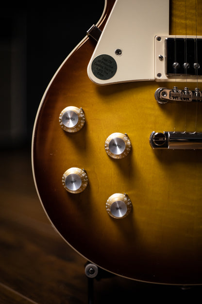 Gibson Les Paul Standard ‘60s Figured Top Left-Handed Electric Guitar - Iced Tea