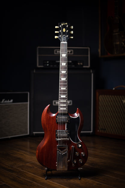 Gibson Custom Shop 60th Anniversary 1961 SG Les Paul Standard VOS Electric Guitar - Cherry Red