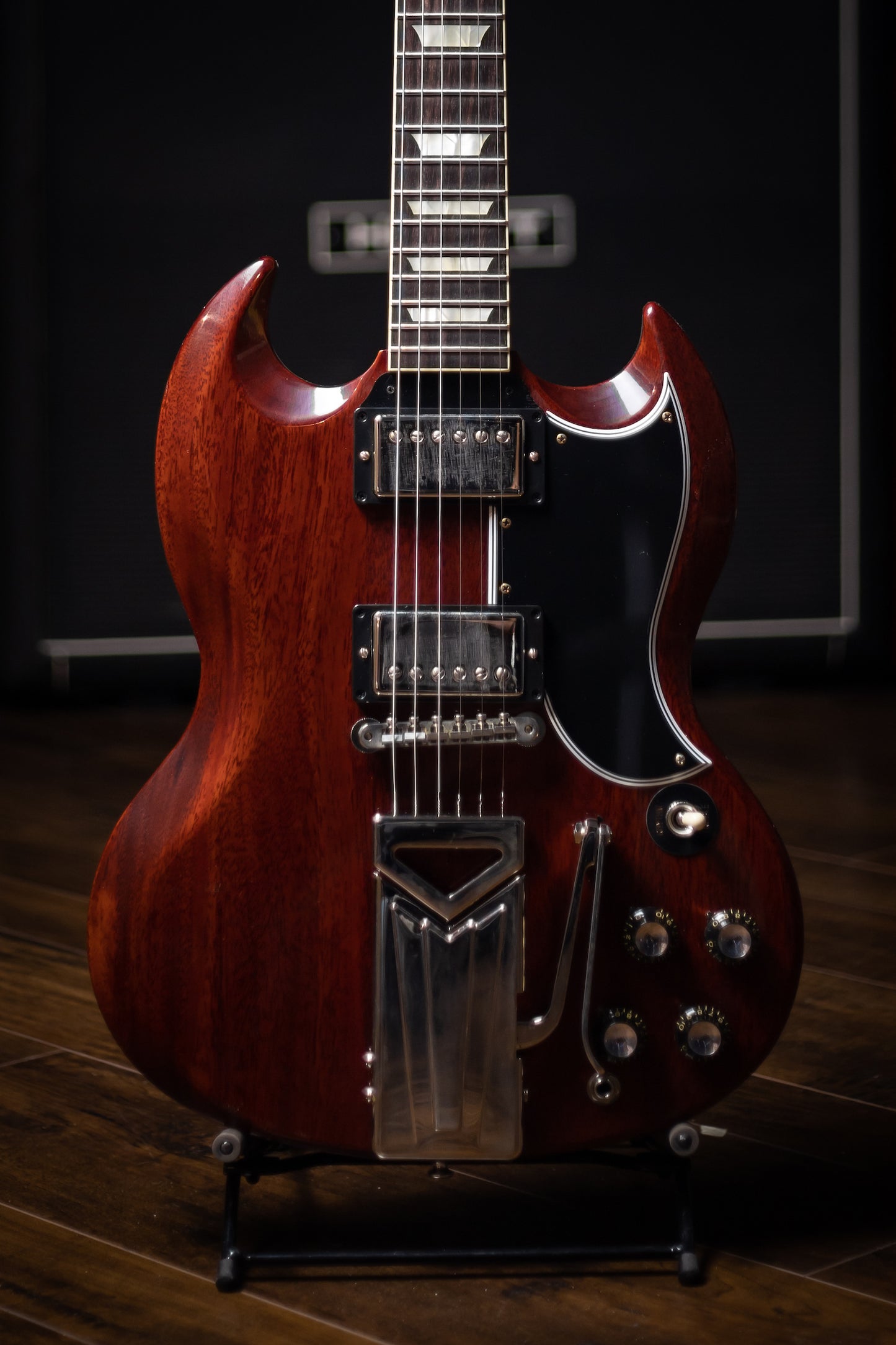 Gibson Custom Shop 60th Anniversary 1961 SG Les Paul Standard VOS Electric Guitar - Cherry Red