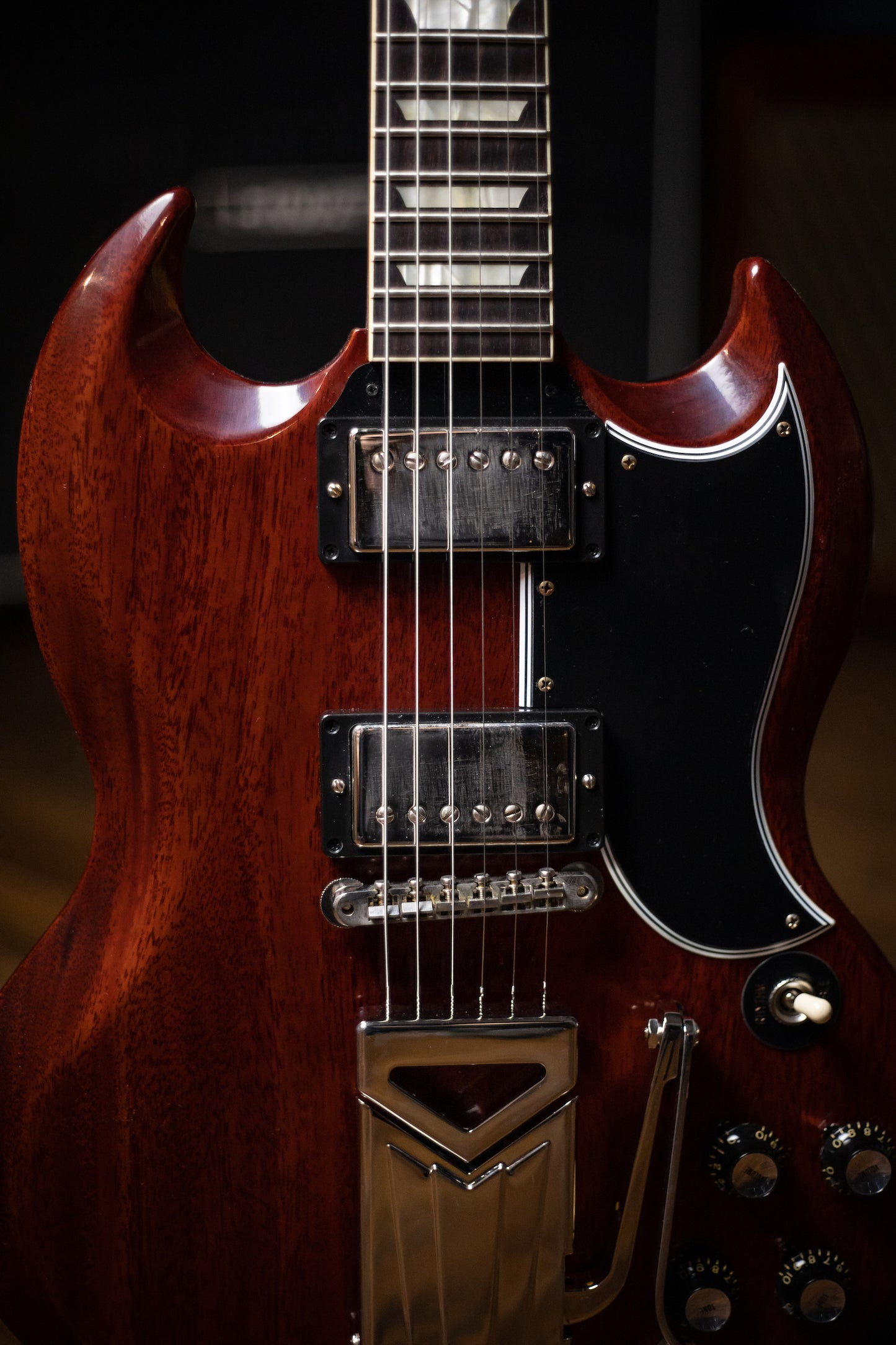 Gibson Custom Shop 60th Anniversary 1961 SG Les Paul Standard VOS Electric Guitar - Cherry Red