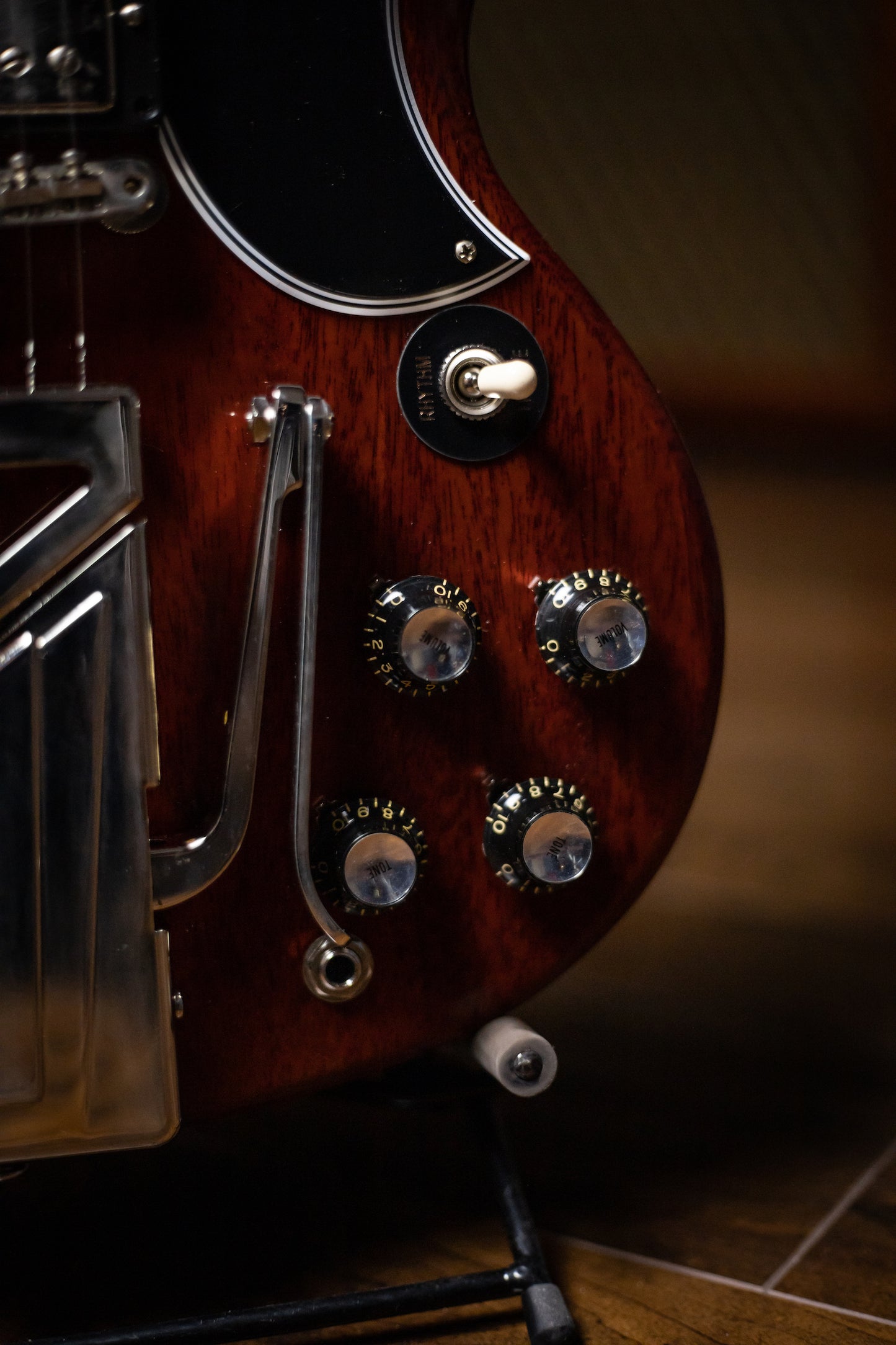 Gibson Custom Shop 60th Anniversary 1961 SG Les Paul Standard VOS Electric Guitar - Cherry Red