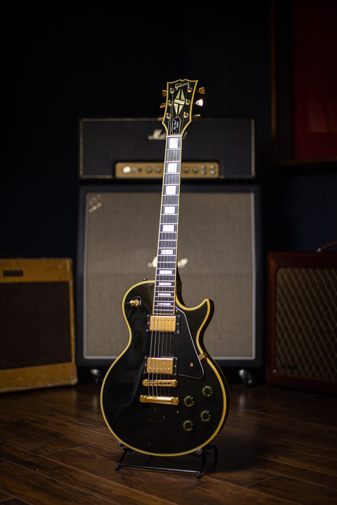 1979 Gibson Les Paul Custom Electric Guitar - Ebony