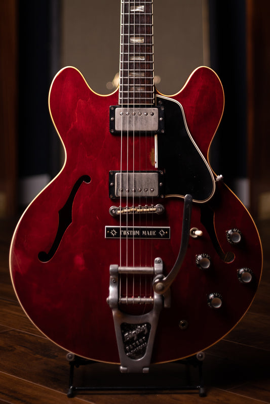 1964 Gibson ES-335TD with Bigsby Electric Guitar - Cherry