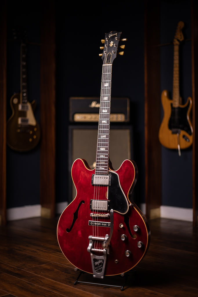 1964 Gibson ES-335TD with Bigsby Electric Guitar - Cherry