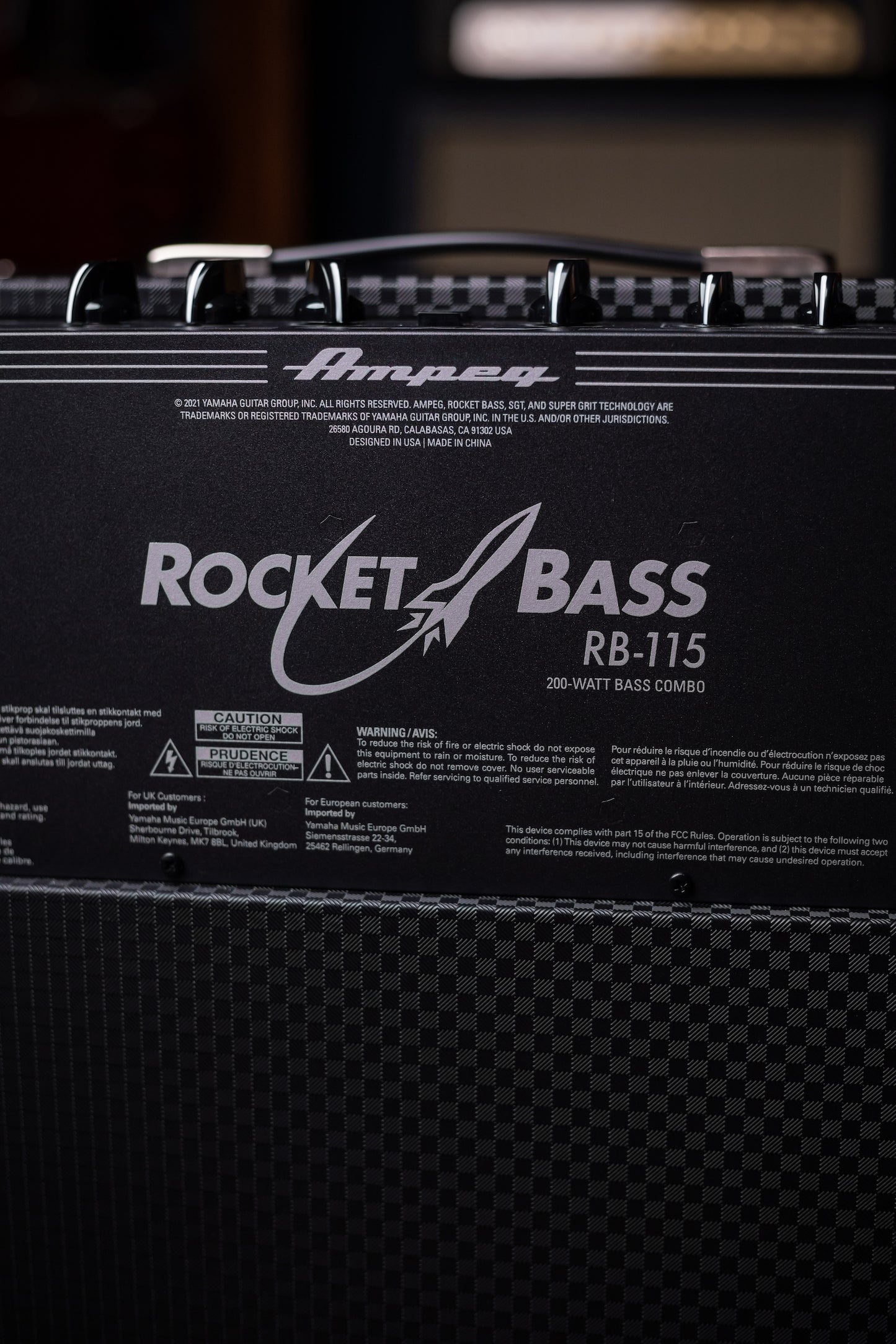 Ampeg Rocket RB-115 Bass Combo Amp