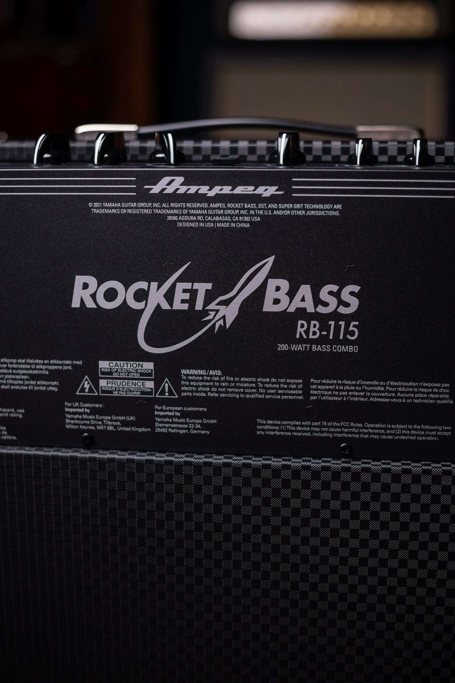 Ampeg Rocket RB-115 Bass Combo Amp