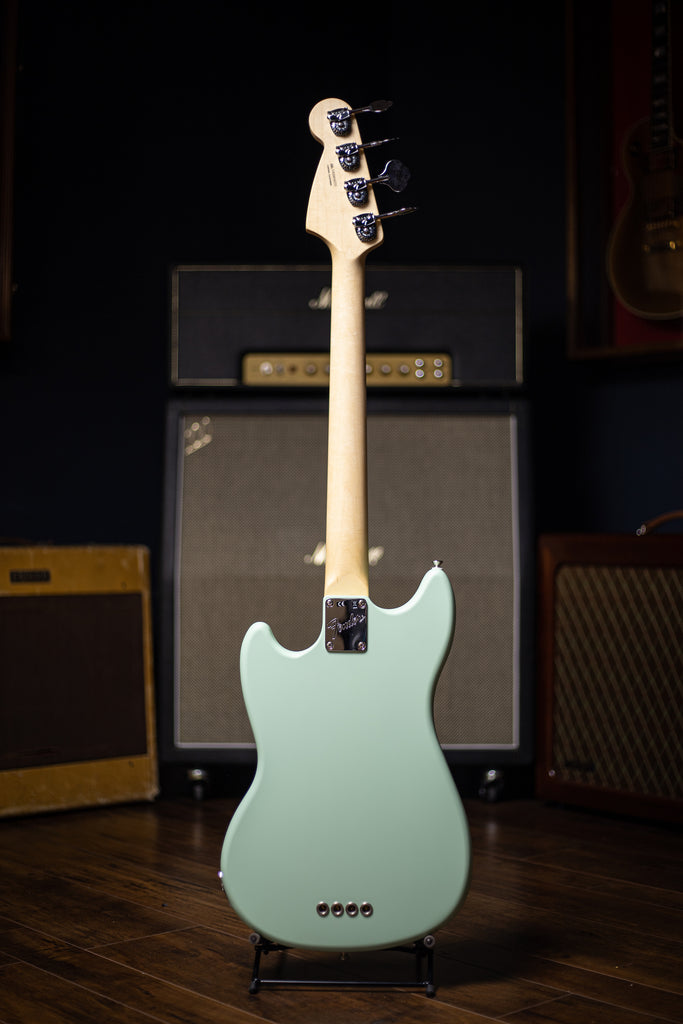 2020 Fender American Performer Mustang Bass - Satin Seafoam Green