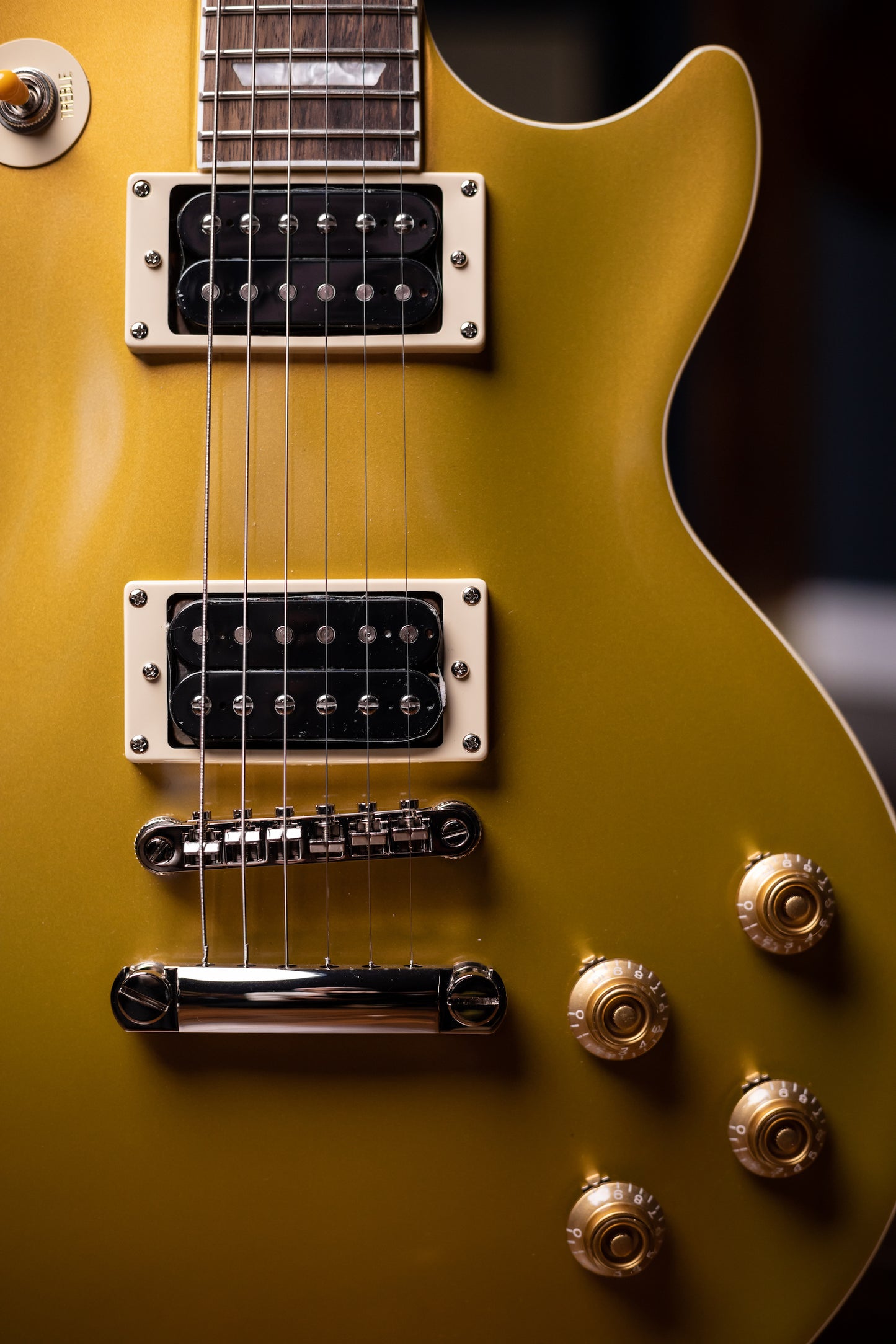 Epiphone Slash "Victoria" Les Paul Standard Electric Guitar - Metallic Gold