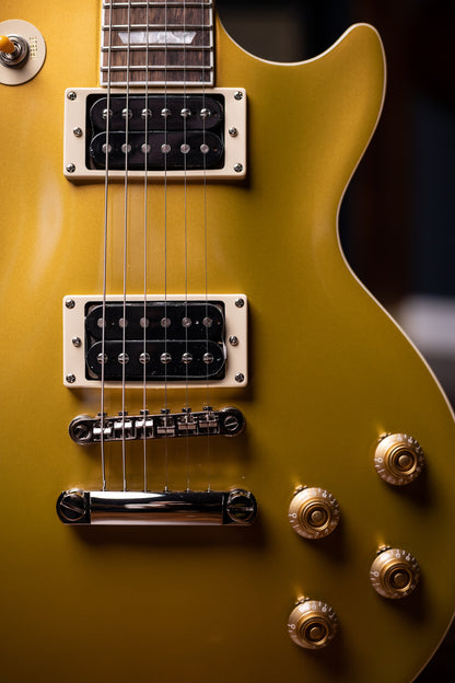 Epiphone Slash "Victoria" Les Paul Standard Electric Guitar - Metallic Gold