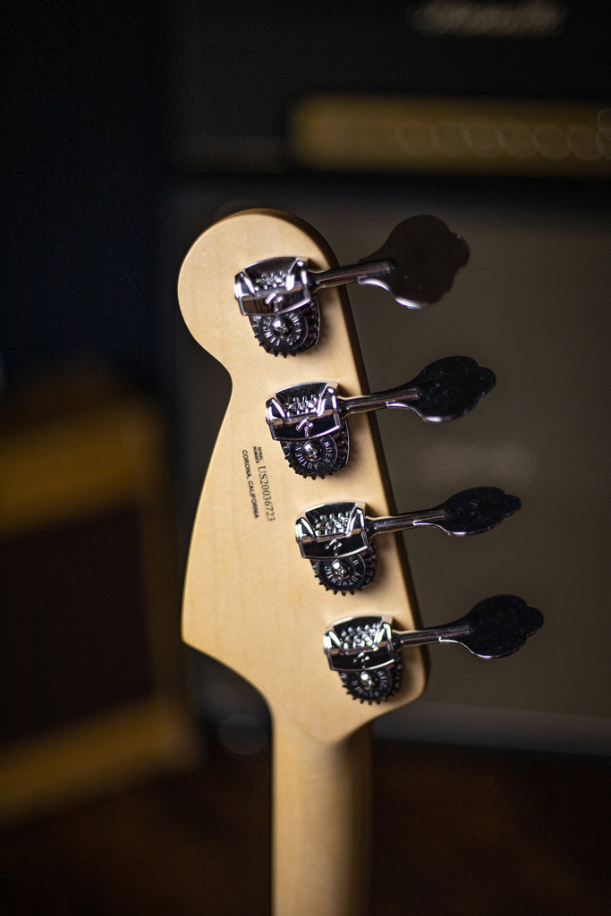2020 Fender American Performer Mustang Bass - Satin Seafoam Green