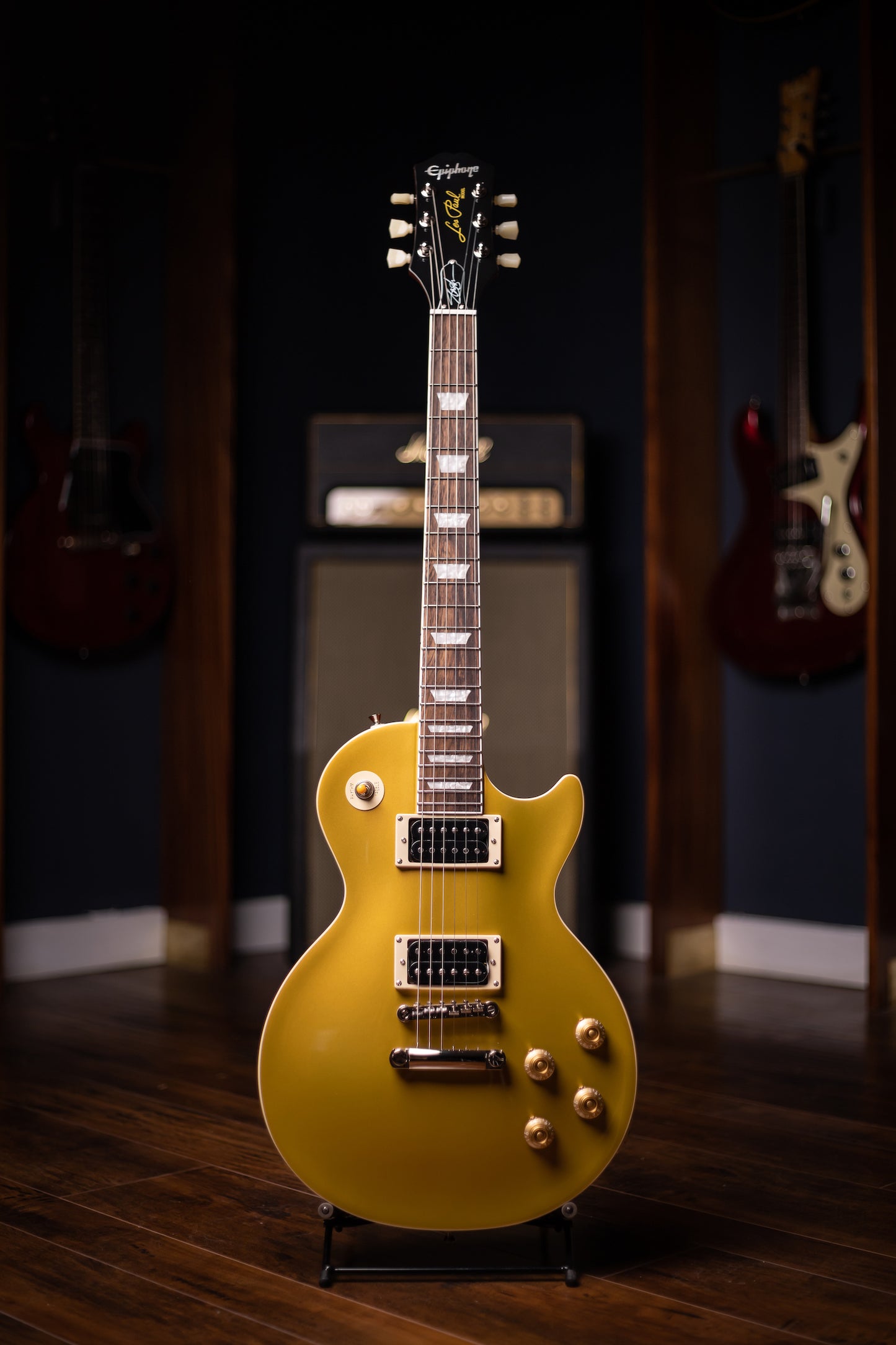 Epiphone Slash "Victoria" Les Paul Standard Electric Guitar - Metallic Gold