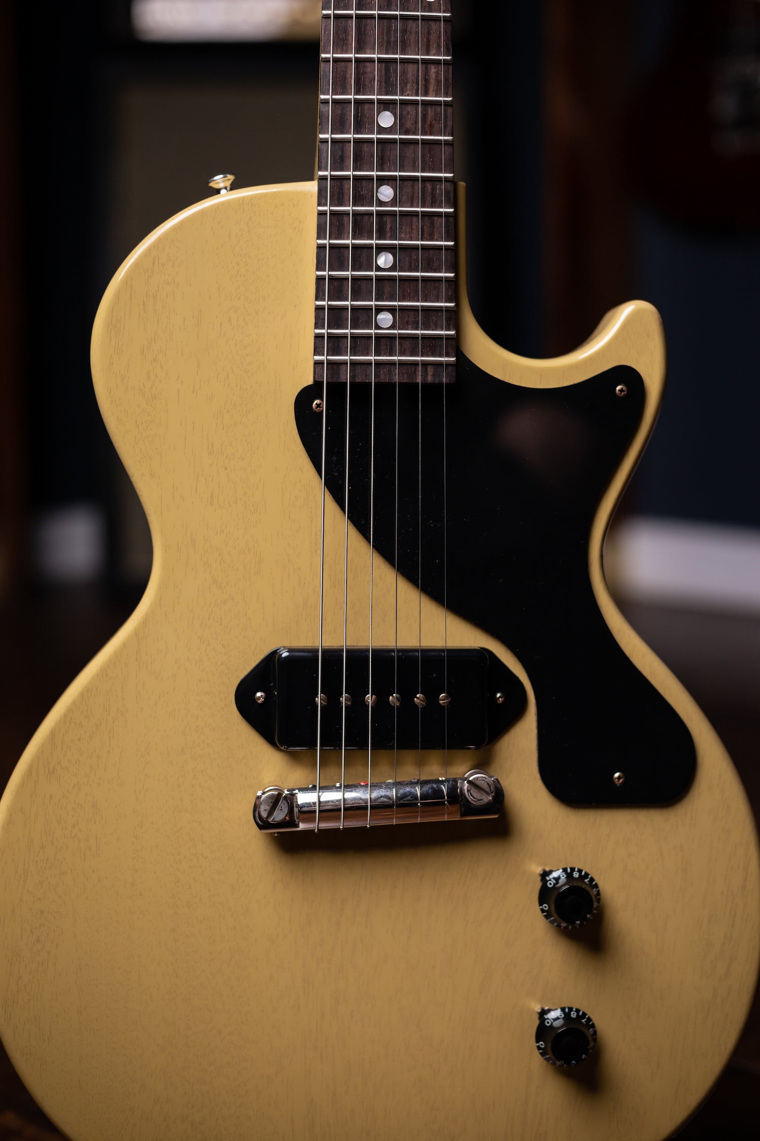 Gibson Custom Shop '57 Les Paul Junior Electric Guitar - TV Yellow