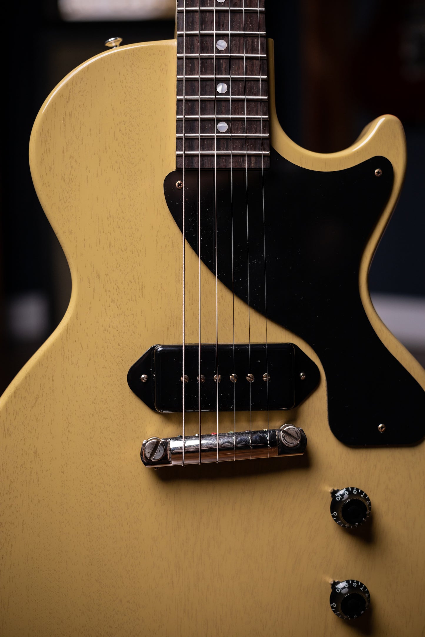 Gibson Custom Shop '57 Les Paul Junior Electric Guitar - TV Yellow