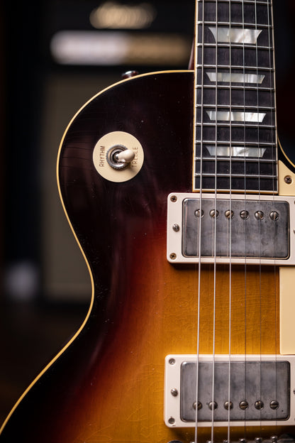 Gibson Custom Shop 1958 Les Paul Standard Reissue Ultra Light Aged Electric Guitar - Bourbon Burst