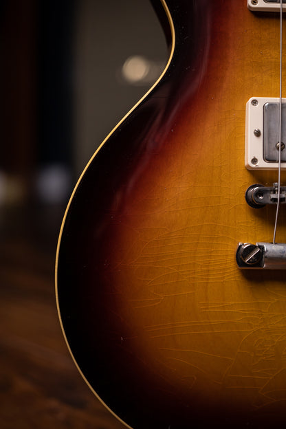 Gibson Custom Shop 1958 Les Paul Standard Reissue Ultra Light Aged Electric Guitar - Bourbon Burst
