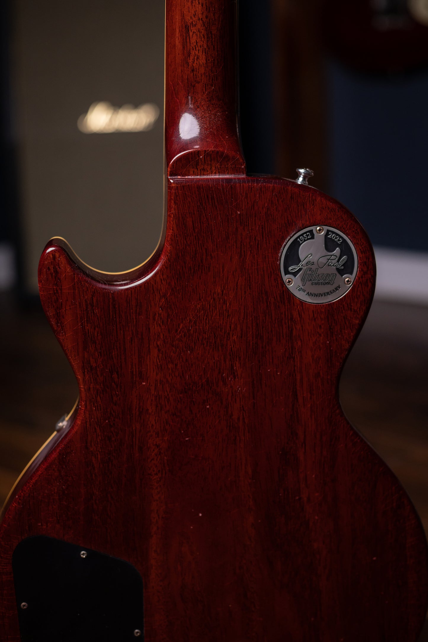 Gibson Custom Shop 1958 Les Paul Standard Reissue Ultra Light Aged Electric Guitar - Bourbon Burst