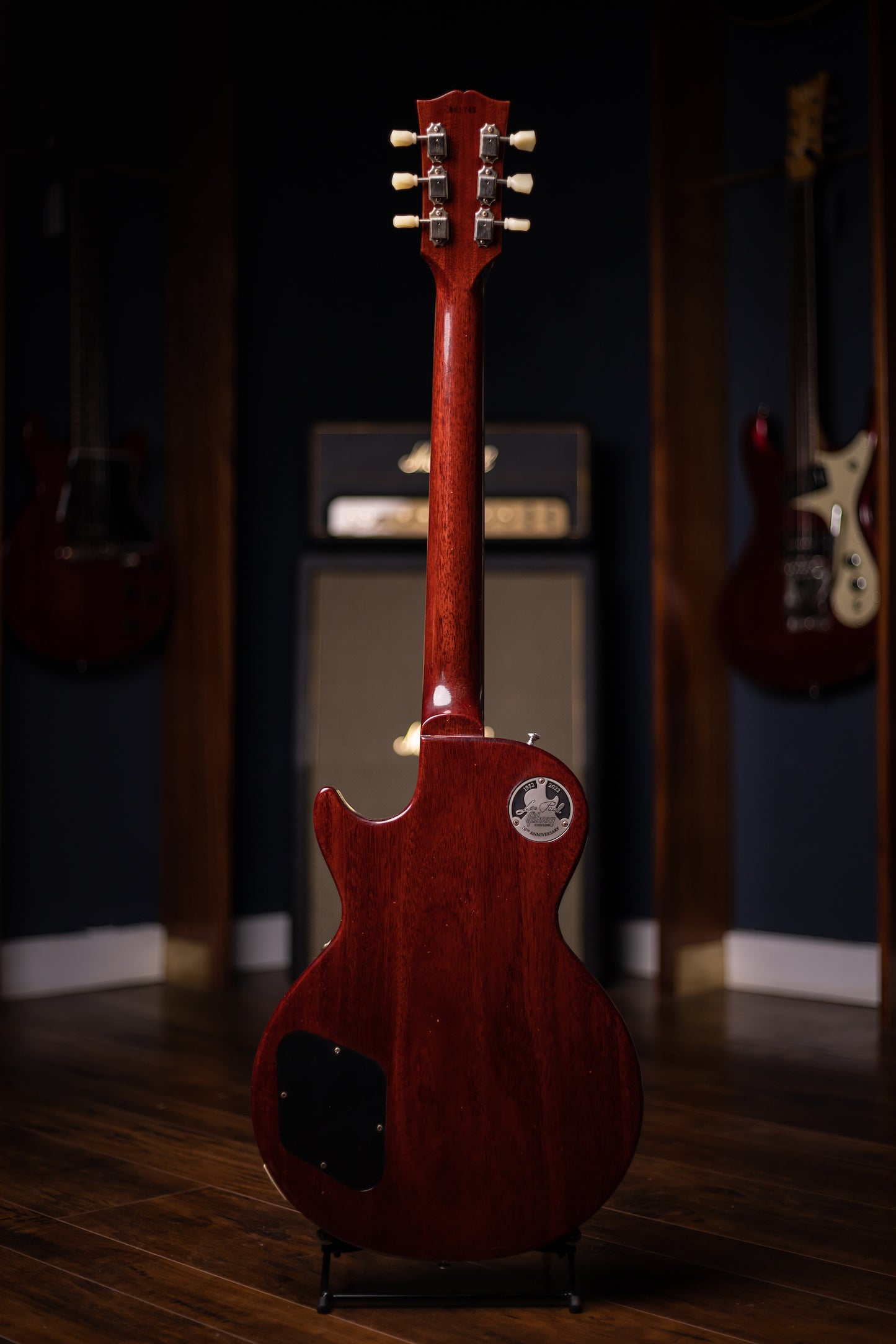 Gibson Custom Shop 1958 Les Paul Standard Reissue Ultra Light Aged Electric Guitar - Bourbon Burst