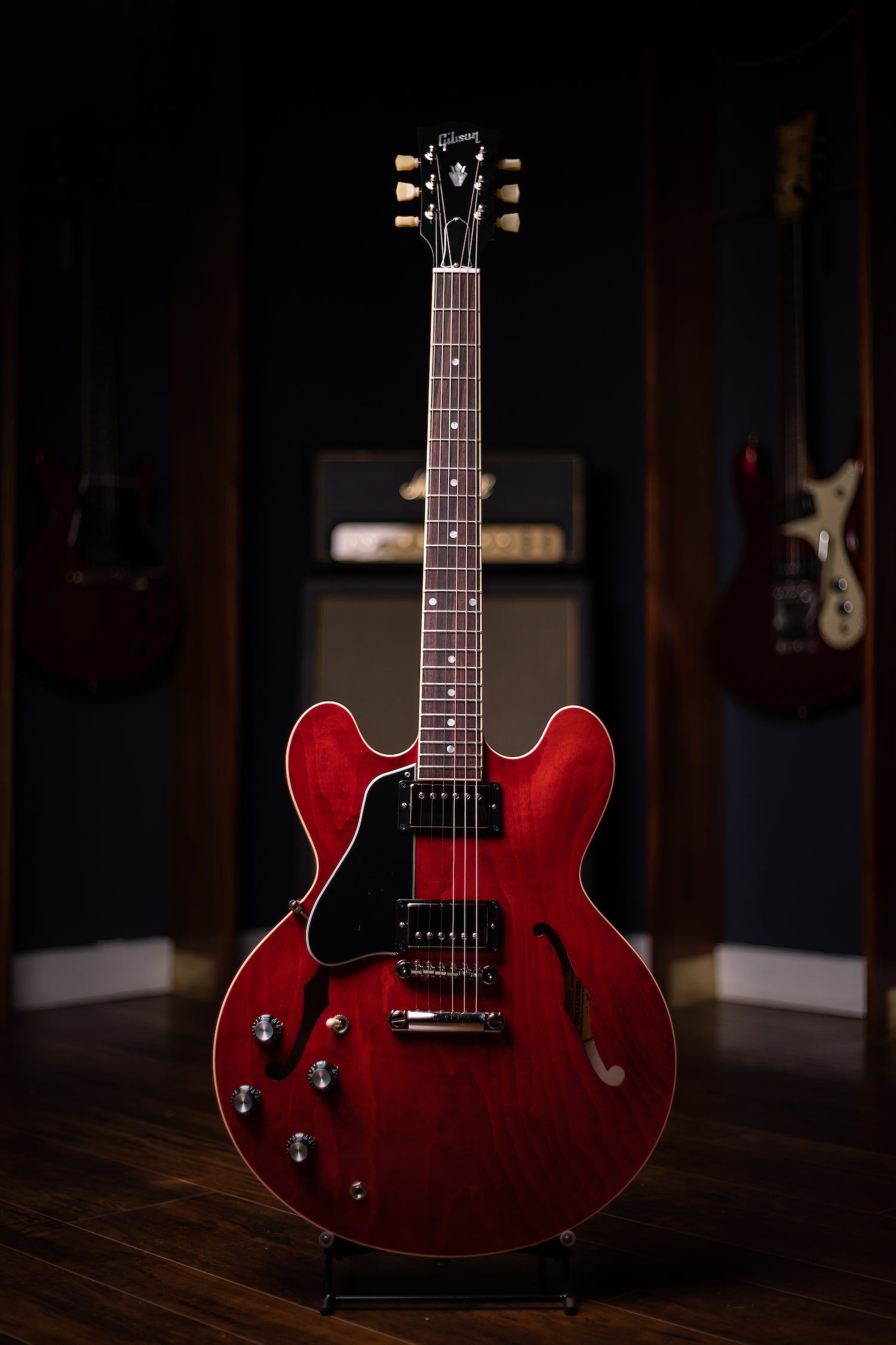 Gibson ES-335 Left Handed Electric Guitar - Sixties Cherry