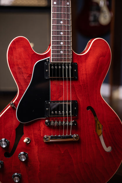 Gibson ES-335 Left Handed Electric Guitar - Sixties Cherry