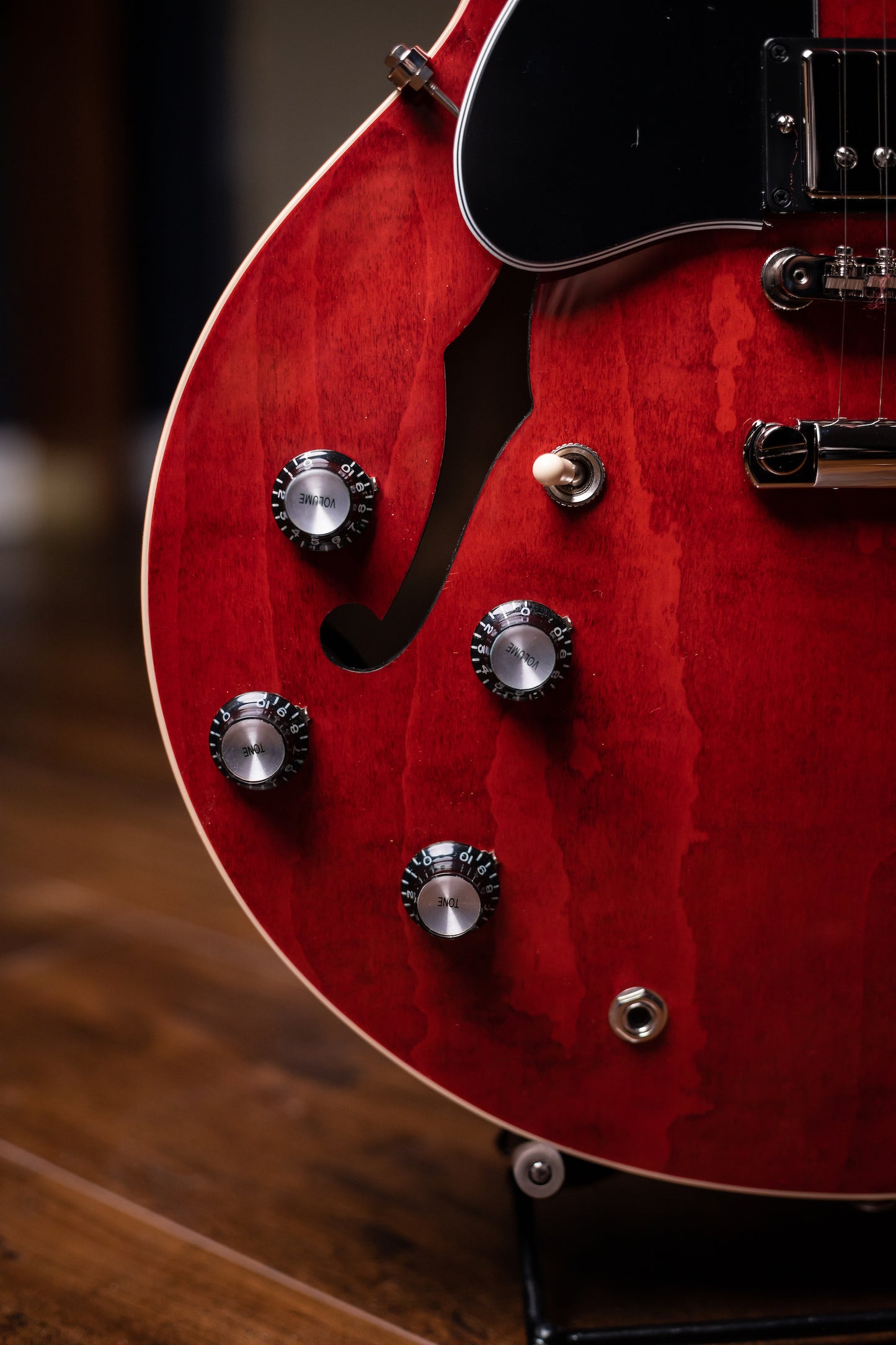 Gibson ES-335 Left Handed Electric Guitar - Sixties Cherry