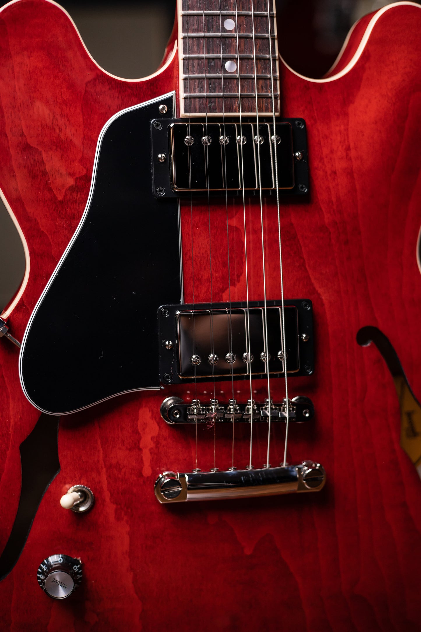 Gibson ES-335 Left Handed Electric Guitar - Sixties Cherry