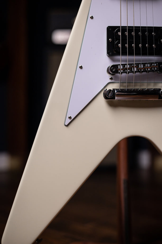 Gibson 70s Flying V Electric Guitar - Classic White