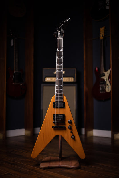 Gibson Dave Mustaine Flying V Electric Guitar - Antique Natural