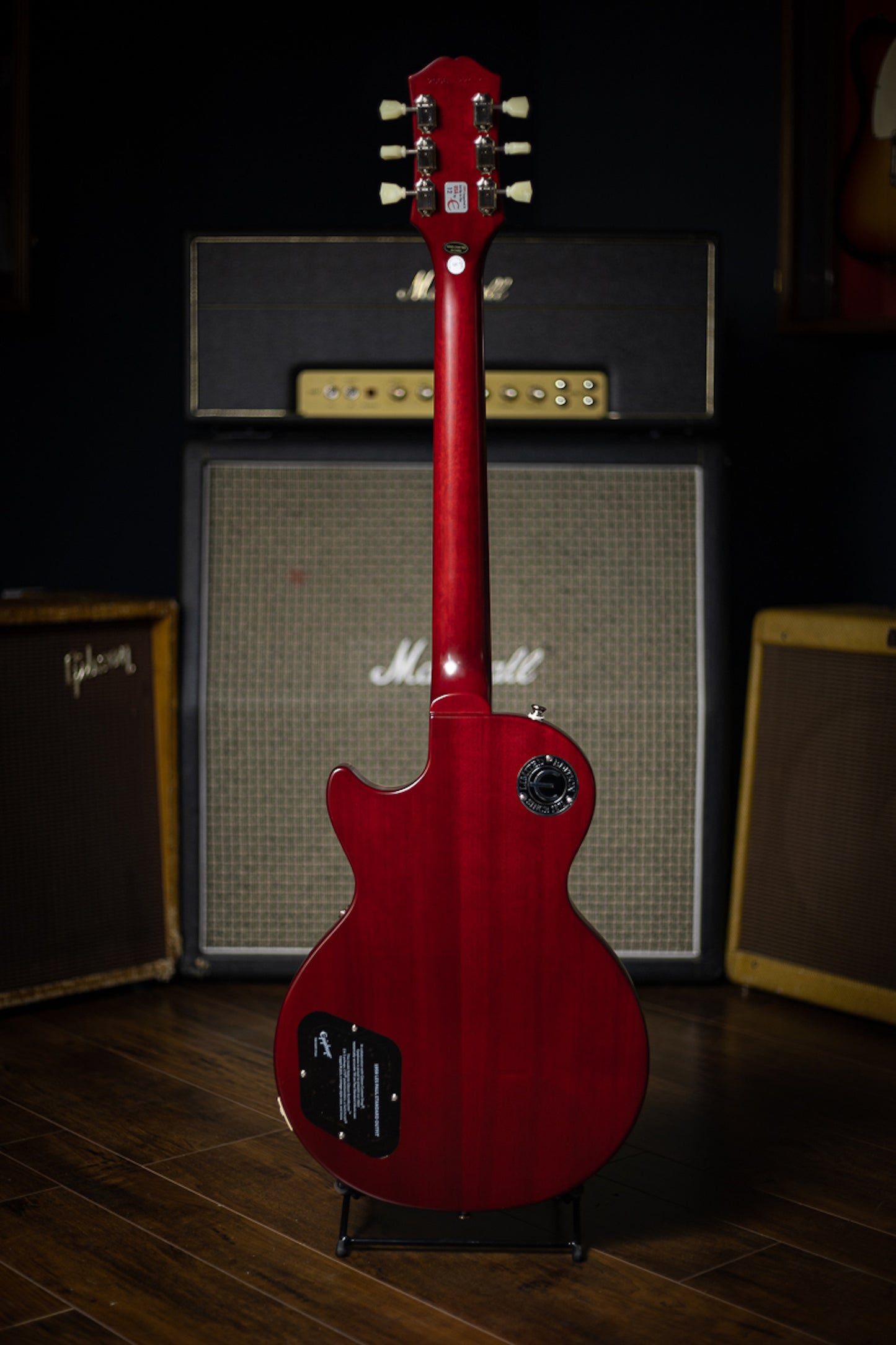 Epiphone 1959 Les Paul 60th Anniversary Plus Outfit Electric Guitar - Aged Dark Cherry Burst