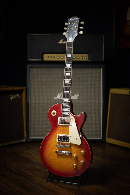 Epiphone 1959 Les Paul 60th Anniversary Plus Outfit Electric Guitar - Aged Dark Cherry Burst