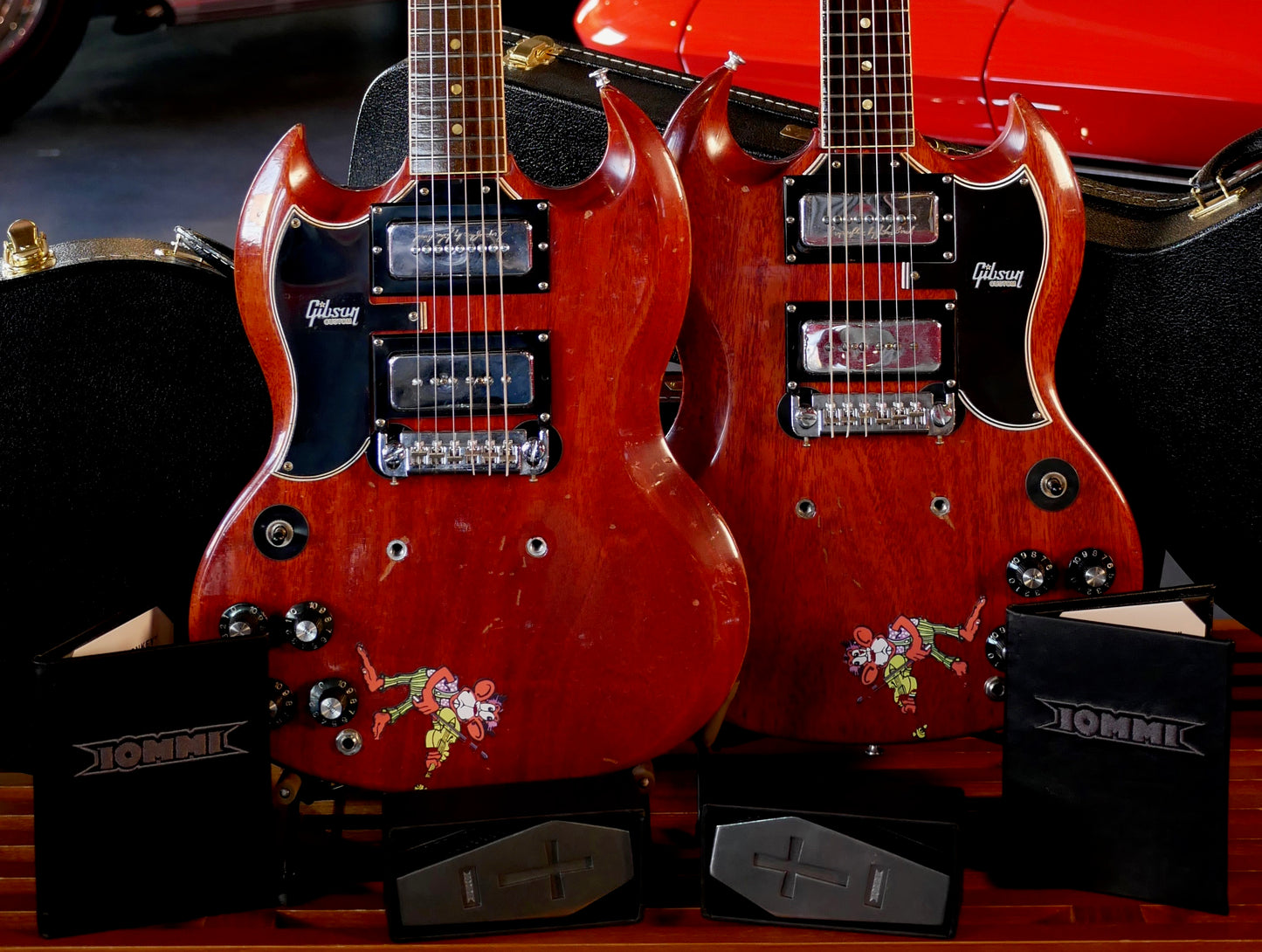 Gibson Tony Iommi "Monkey" 1964 SG Special Replica Left Handed Electric Guitar - Walt Grace Vintage