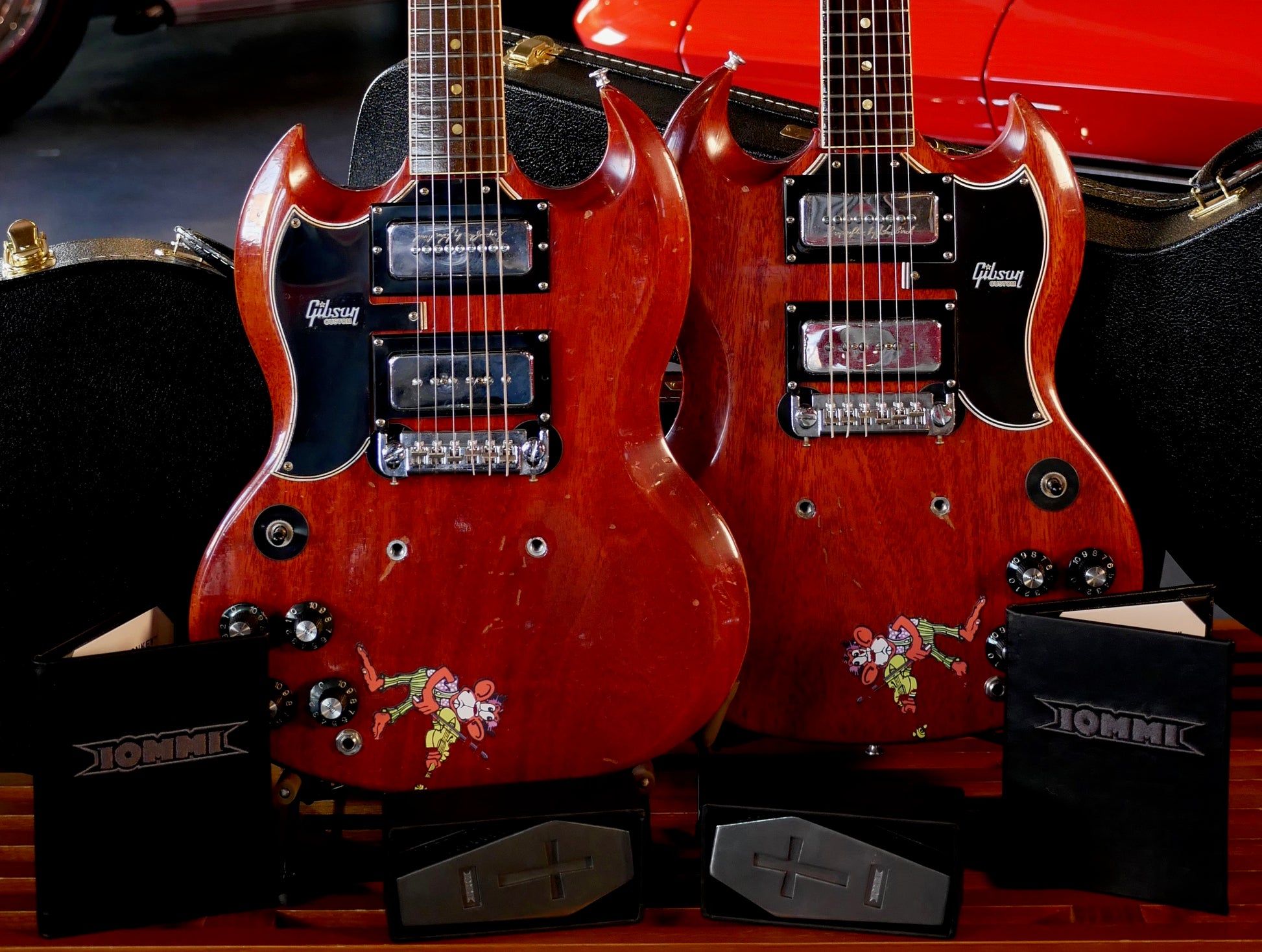 Gibson Tony Iommi "Monkey" 1964 SG Special Replica Left Handed Electric Guitar - Walt Grace Vintage