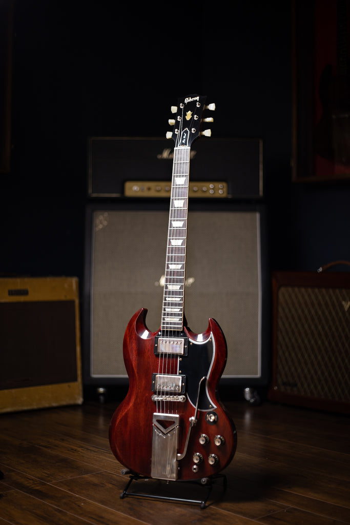 Gibson 60th Anniversary 1961 SG Les Paul Standard VOS Electric Guitar - Cherry Red