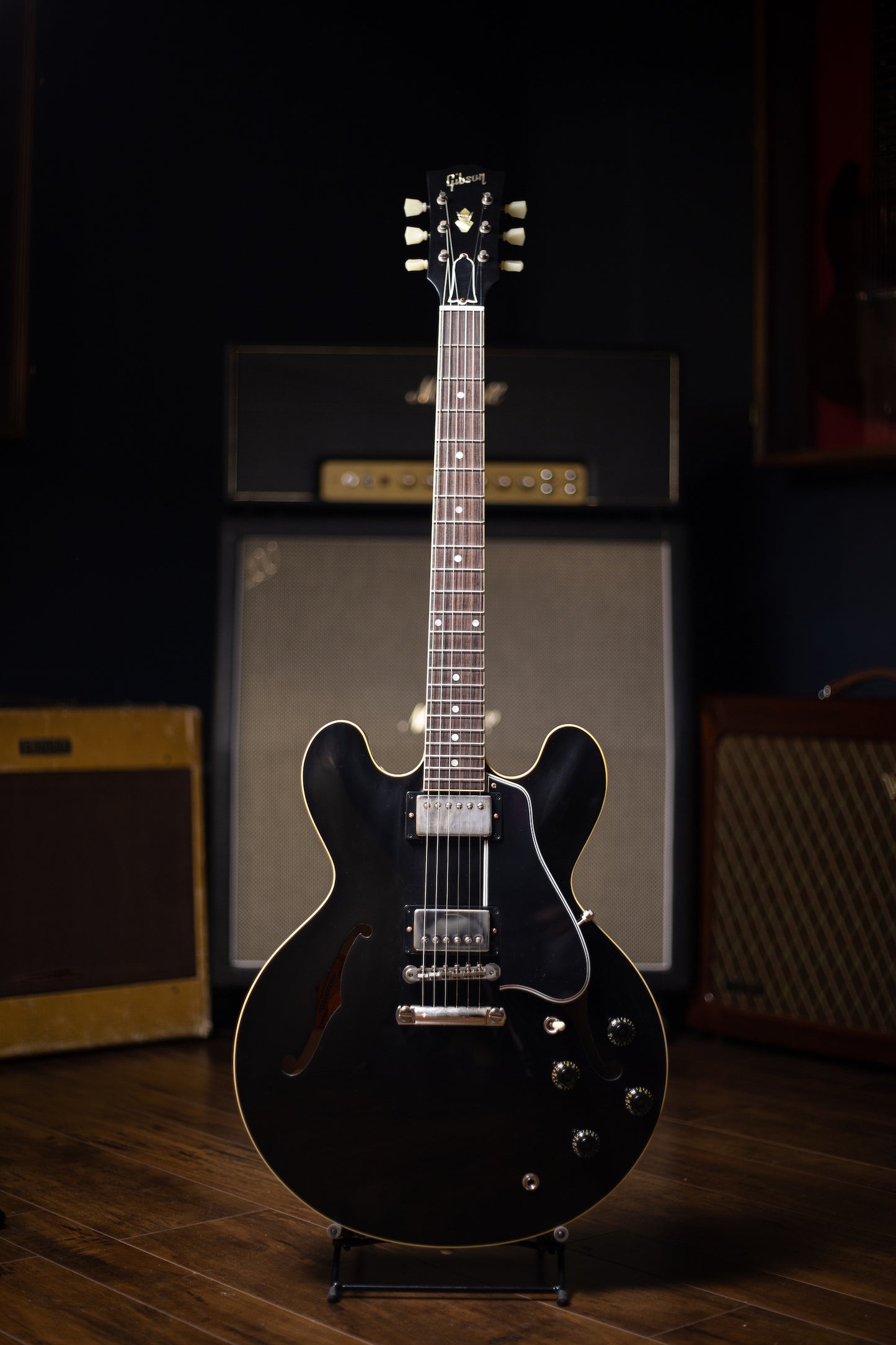 Gibson Custom 1959 ES-335 Reissue VOS Electric Guitar - Ebony