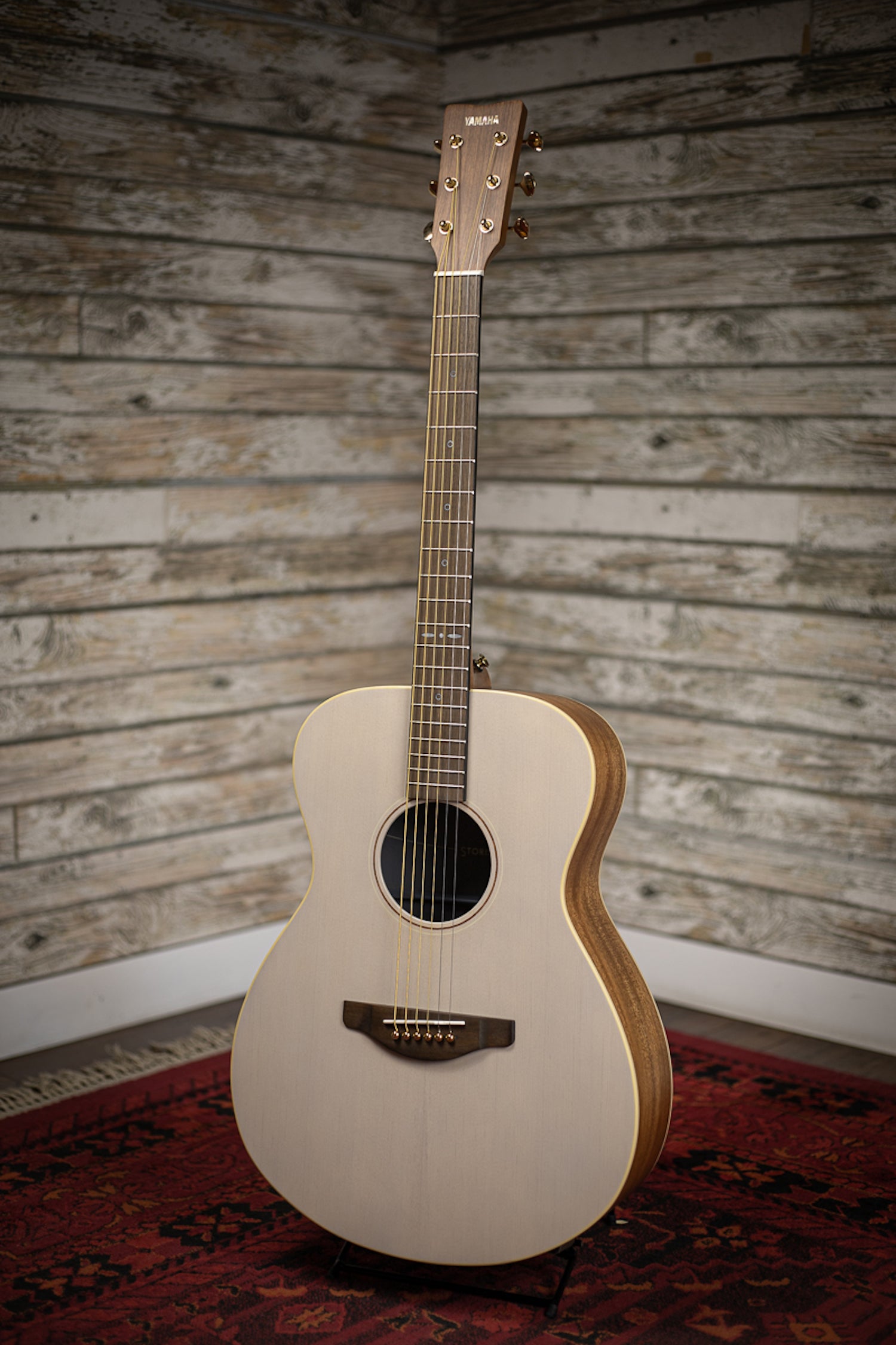 Yamaha STORIA I Concert Acoustic-Electric Guitar - Off White