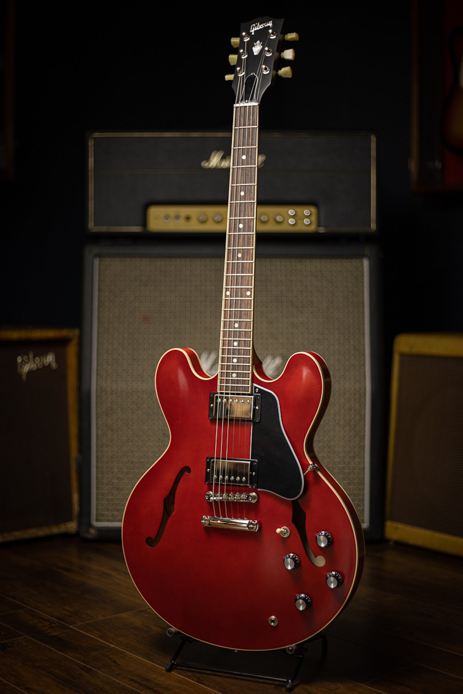 Gibson ES-335 Satin Electric Guitar - Satin Cherry