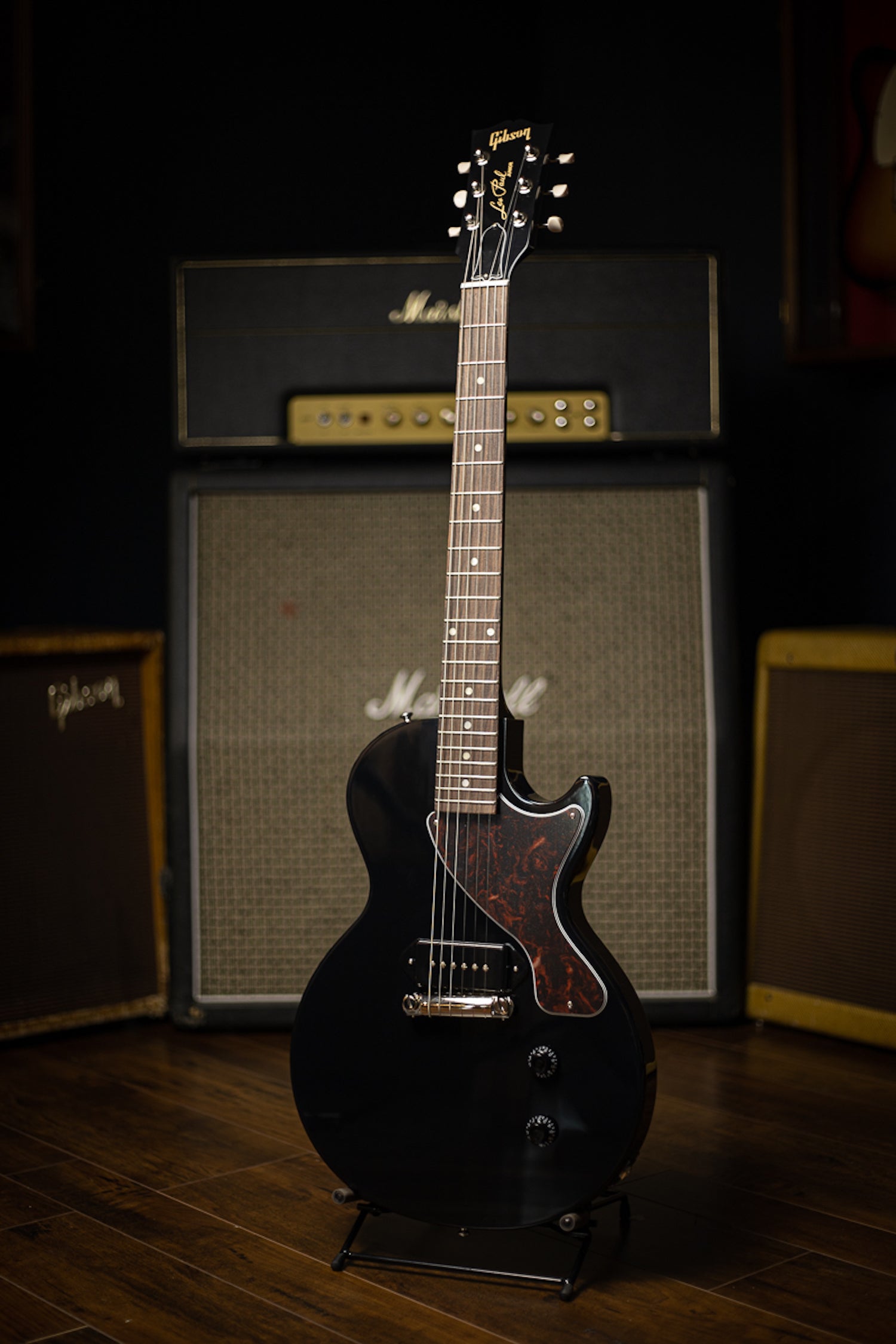 Gibson Les Paul junior jr ebonyホビー・楽器・アート
